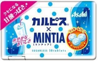アサヒＧ食品 「カルピス」×ミンティア 50粒×10個