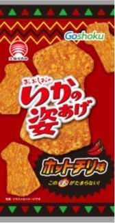 合食 いかの姿あげホットチリ味 4枚×10個