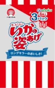 合食 ４枚３Ｐいかの姿あげ 4枚×3p×12個