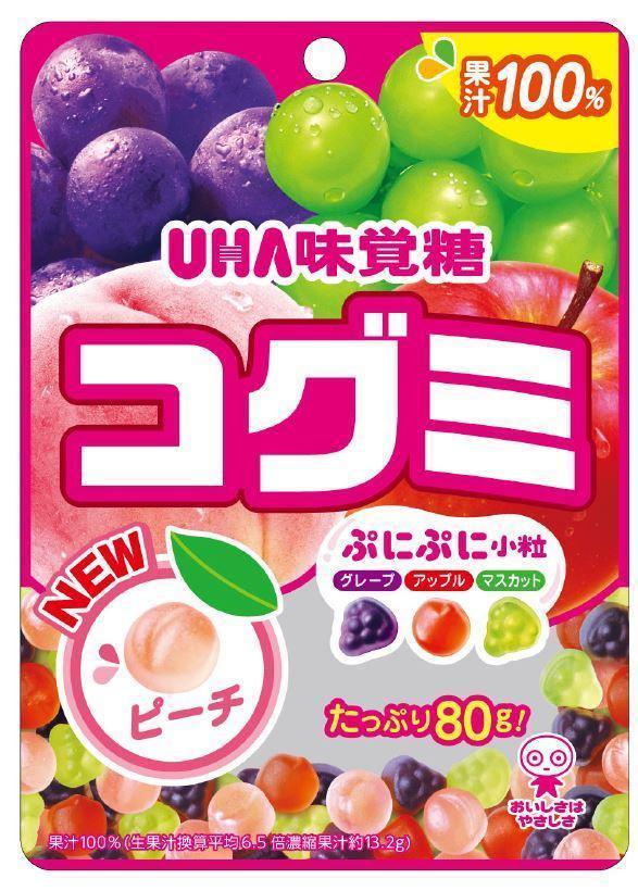 味覚糖 コグミフルーツアソート 80g×10個