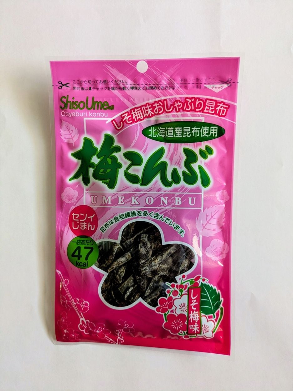 うめこぶ出品 井上食品 梅こんぶ 20g×12個｜素材菓子｜格安お菓子の通販サイト