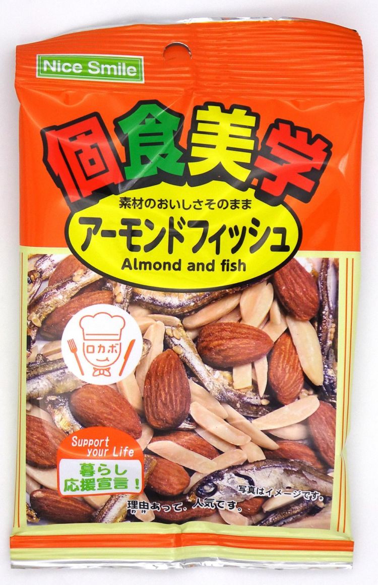 中西食品 個食美学アーモンドフィッシュ 18g×12個