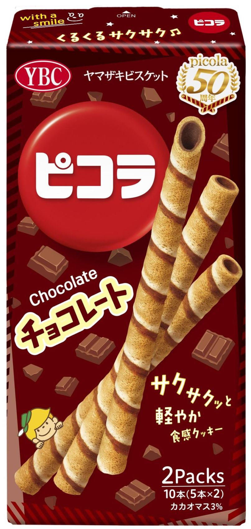 ヤマザキビス ピコラチョコレート 10本×10個