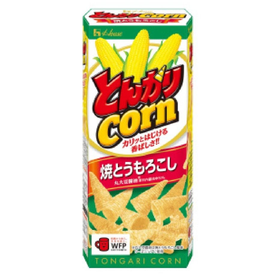ハウス とんがりコーン焼とうもろこし 62g×10個