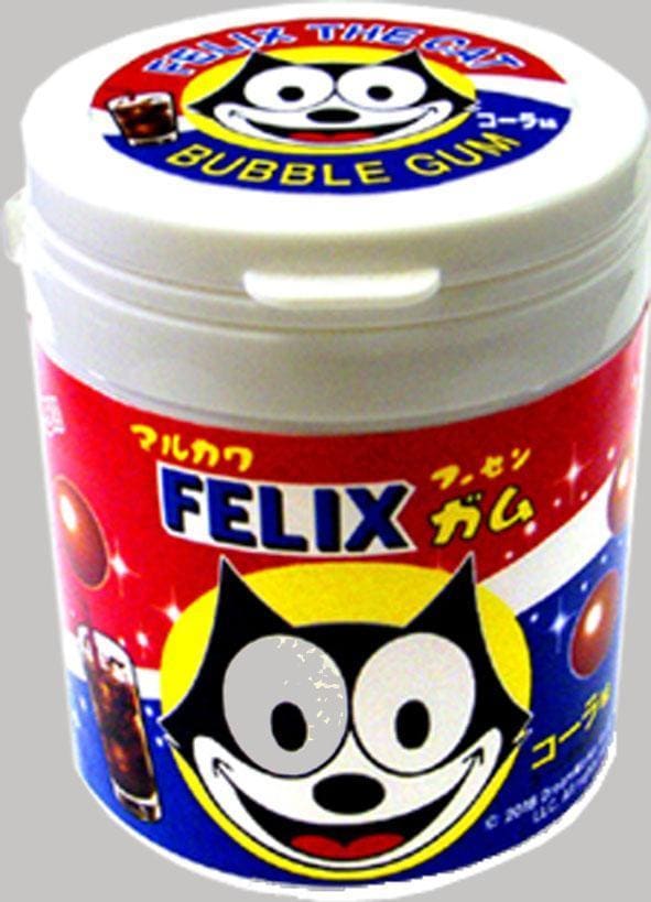 丸川製菓 フィリックスボトルガムコーラ味 130g×6個