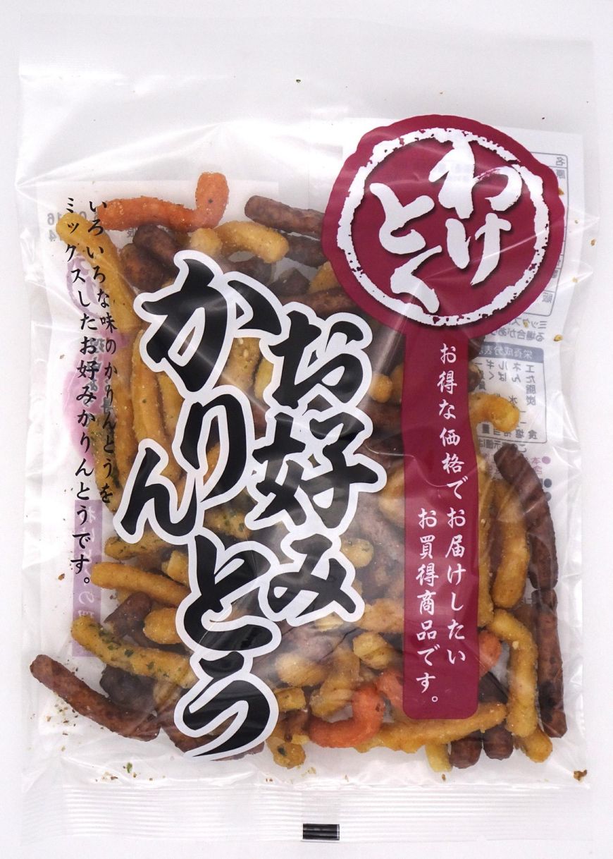 ラッキー製菓 わけとくお好みかりんとう 143g×12個