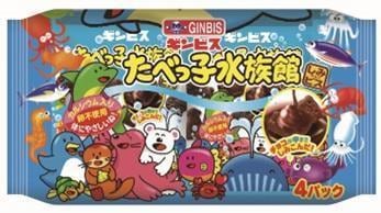 ギンビス たべっ子水族館４Ｐ 120g×12個