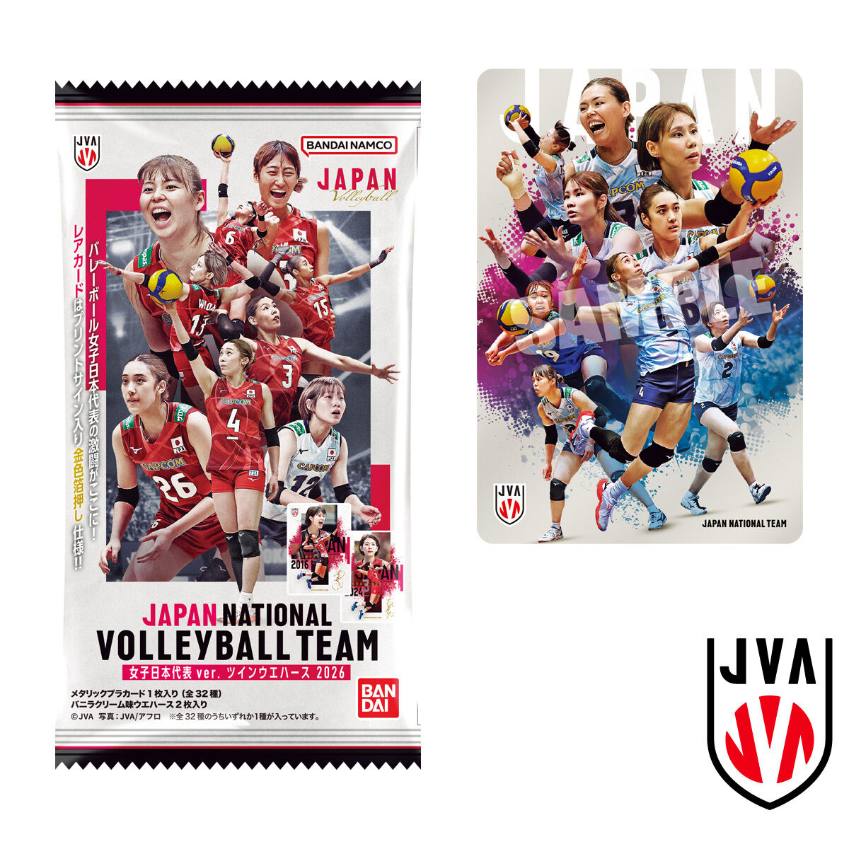 バンダイ JAPAN NATIONAL VOLLEYBALL TEAM -女子日本代表ver.- ツイン