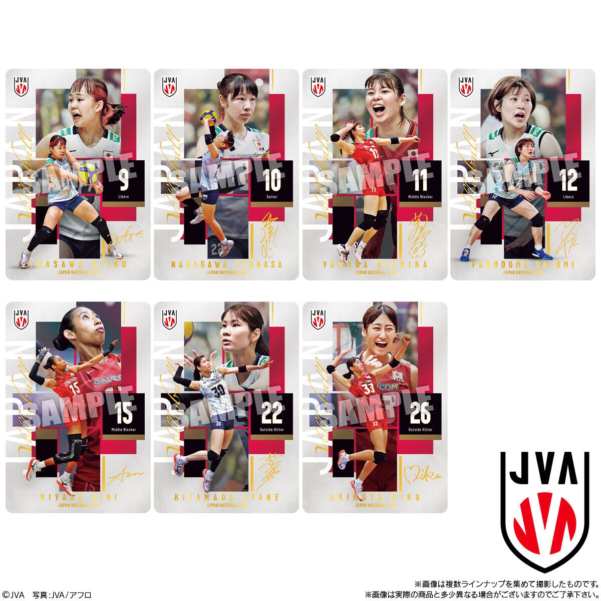 バンダイ JAPAN NATIONAL VOLLEYBALL TEAM -女子日本代表ver.- ツインウエハース 2026(20個入1BOX)