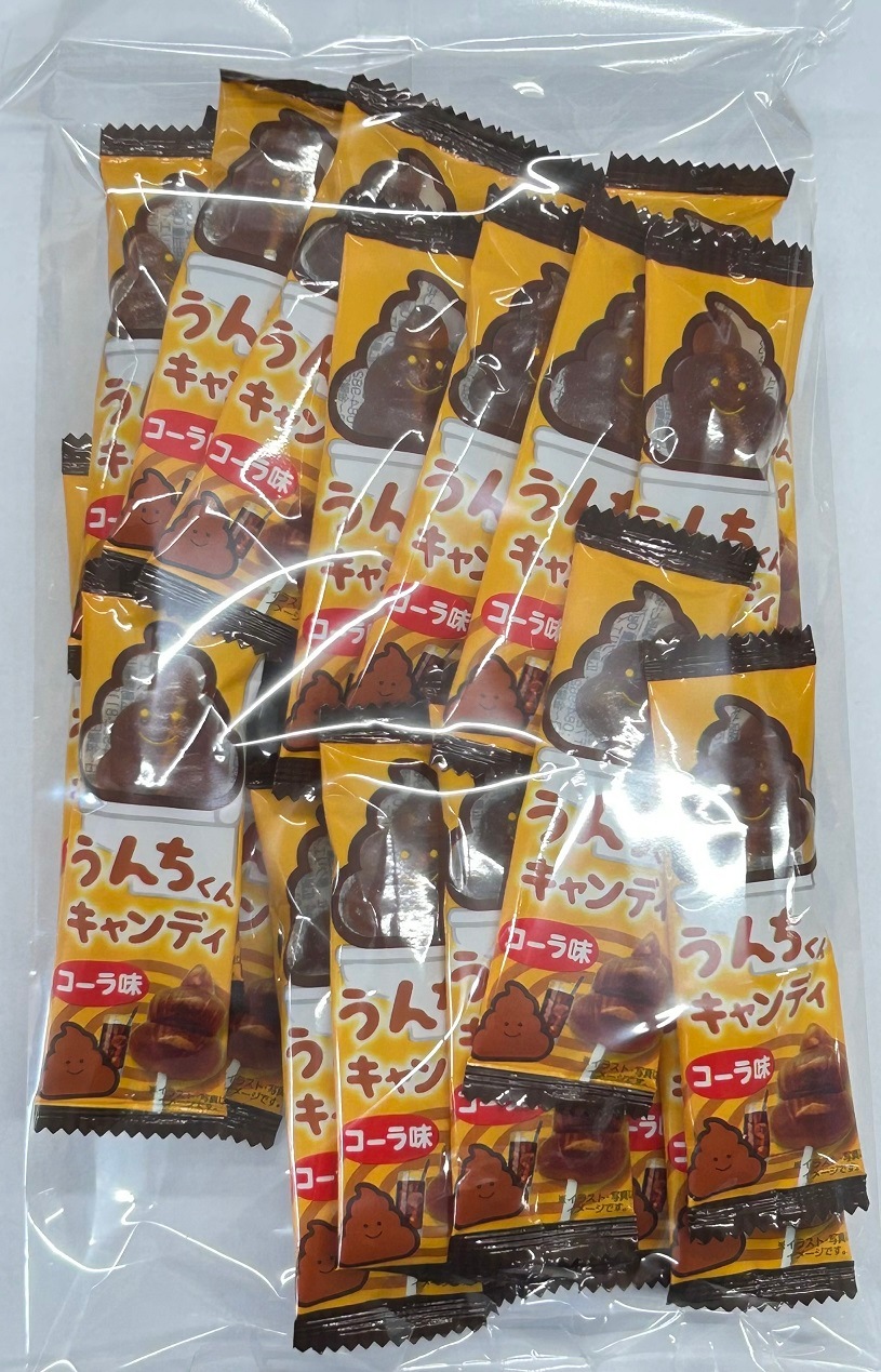 夢クリエイト K&Vうんちくんキャンディ 1本×30個
