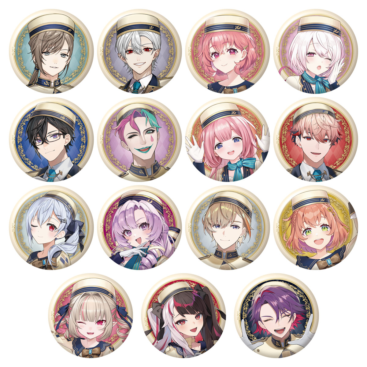 バンダイ にじさんじ 缶バッジビスケット（12個入り1BOX）