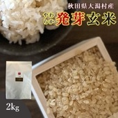 2kg 秋田県大潟村産 発芽玄米 おいしいご縁
