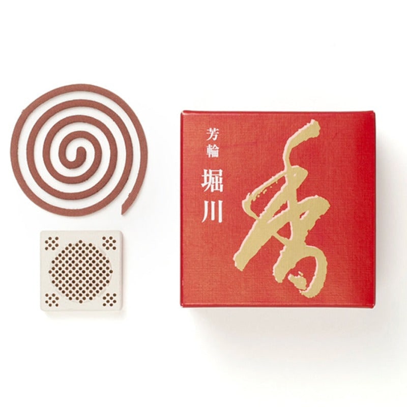 メール便不可】銘香 芳輪 堀川 徳用60枚入り 渦巻き型 | 芳輪 | kuyu