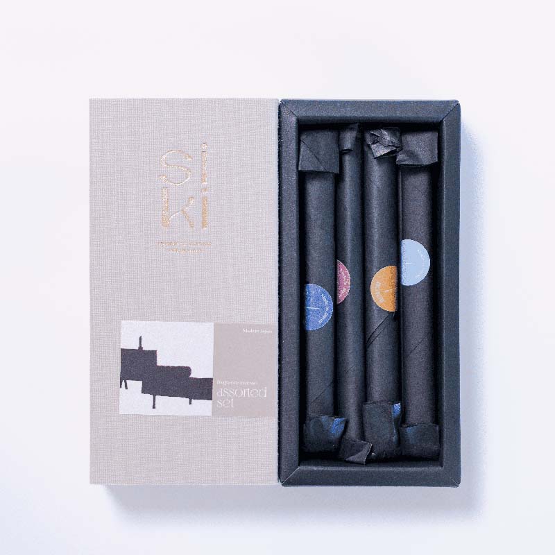 siki】fragrance incense -assorted set(アソートセット)- 40sticks