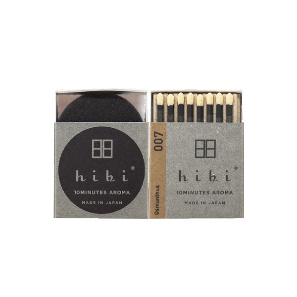 hibi Osmanthus 007 金木犀 レギュラーボックス８本入り（専用マット付）
