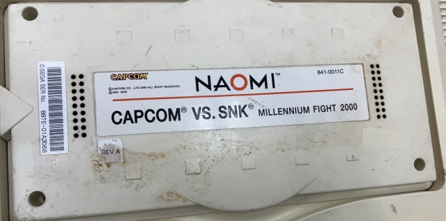 ���ץ���vs SNK -Millenium Fight 2000-����NAOMI��ROM��