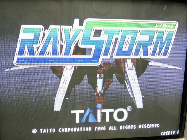 TAITO RAY STORM レイストーム アーケード ゲーム 基板 タイトー