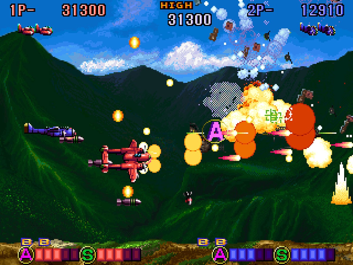 �ڿ��ʡ� P-47 ACES�� (exA-Arcadia����ROM) ���ڼ���ȯ�����ʡ�