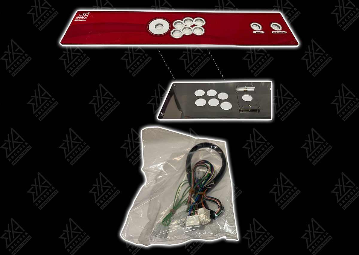 新品】exA-Arcadia ゼンカイバトル筐体仕様 1L6Bコンパネ+1P配線