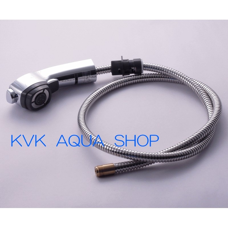 KVK HC745M2 シャワーヘッドホースセット 1個 楽天市場】KVK［旧MYM］キッチンシャワーヘッド＆ホース組