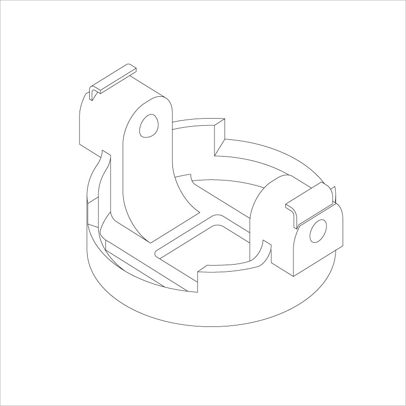 【Z411985】白カートリッジ用　エコノッチユニット