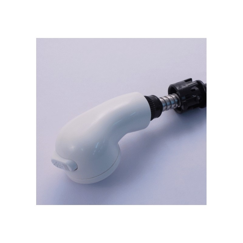 Z39357】洗髪シャワーヘッド＆ホースセット ホワイト｜【公式】KVK通販