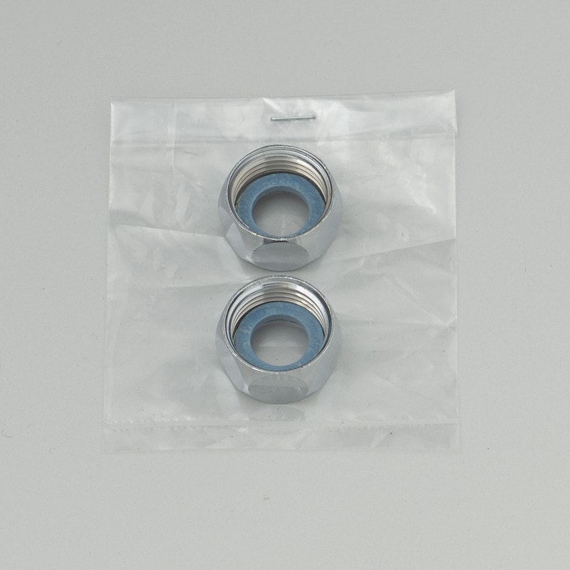 Z739N-13】フレキシブル管用ナットセット13(G1/2)用ナット穴径φ16.4