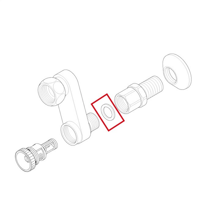 Z48786】逆止ジョイント 輪パッキン｜【公式】KVK通販サイト KVK AQUASHOP