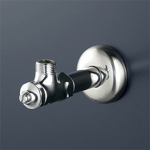 KVKアングルストレート型止水栓　10箱、20本 KVKアングルストレート型止水栓 10箱、20本 アングル形止水栓 KVK