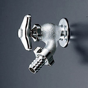 KVK K8QJ-JAN キー式散水栓 キー式カップリング付横水栓：K4QJ