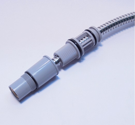 Z413279】キッチン用シャワーホース グレー 1．15m｜【公式】KVK