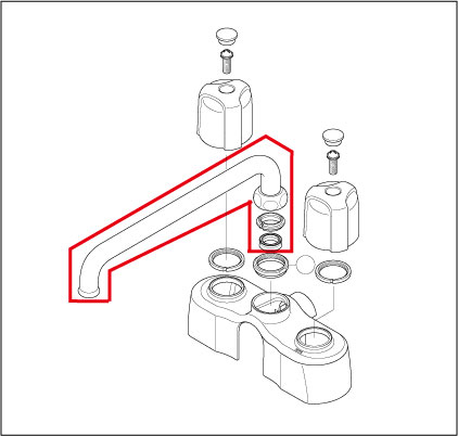 ZK220-30】横形自在パイプ13（1/2）用 300mm｜【公式】KVK通販サイト