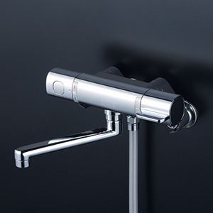 KVK KF-3000 シャワーヘッド FTB100KPFR3T】サーモスタット式シャワー 300mmパイプ付｜【公式