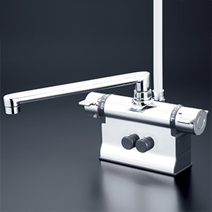 KF3011ZTR2S2】デッキ形サーモスタット式シャワー 240mmパイプ付