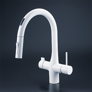 ビルトイン浄水器用シングルシャワー付混合栓（センサー） KM6091ECM4 KM6091DECM4】ビルトイン浄水器用シングルシャワー付混合栓（センサー