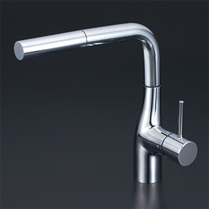 キッチン水栓　KVK KM6161ZECHS KM6161ZECHS】撥水シングル混合栓｜【公式】KVK通販サイト KVK AQUASHOP