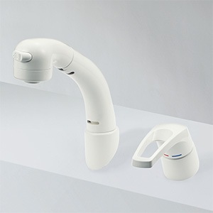 KVK シングルレバー式洗髪シャワー シングルレバー式洗髪シャワー：KF568C｜洗面用水栓：台付洗髪シングル