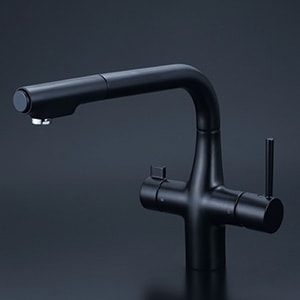KM6121ECM5】ビルトイン浄水器用シングルシャワー付混合栓｜【公式