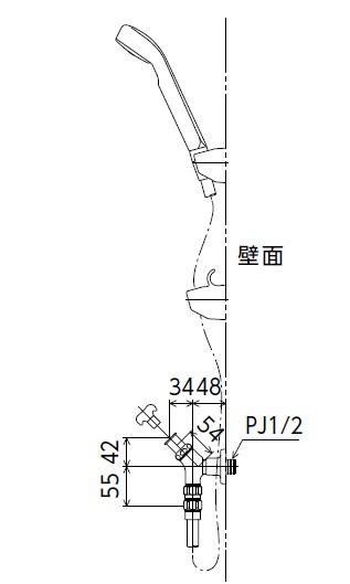 KVK ハンドシャワー 水流調整ボタン付き KVK ハンドシャワー 水流調整ボタン付き - メルカリ