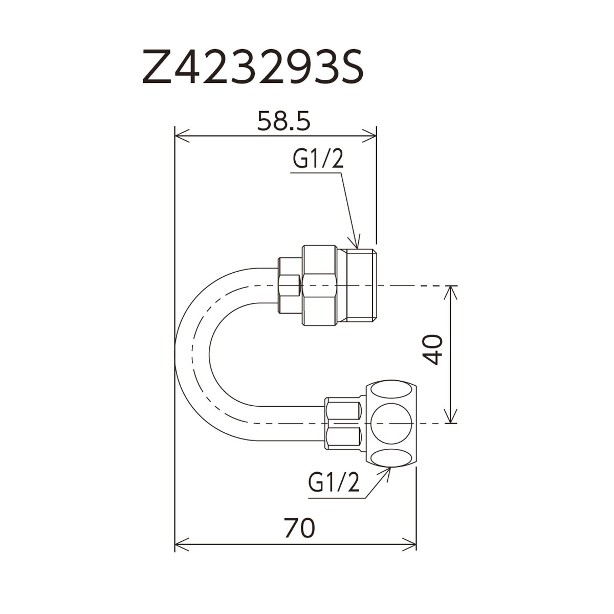 【Z423293S】Ｕ字管