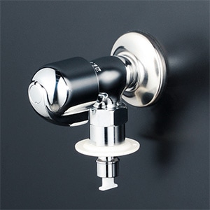 KVK K115CP2 洗濯水栓 8個セット KVK 水栓金具 KVK K115CP2 洗濯機用水栓(とめるぞう付(緊急止水機能付