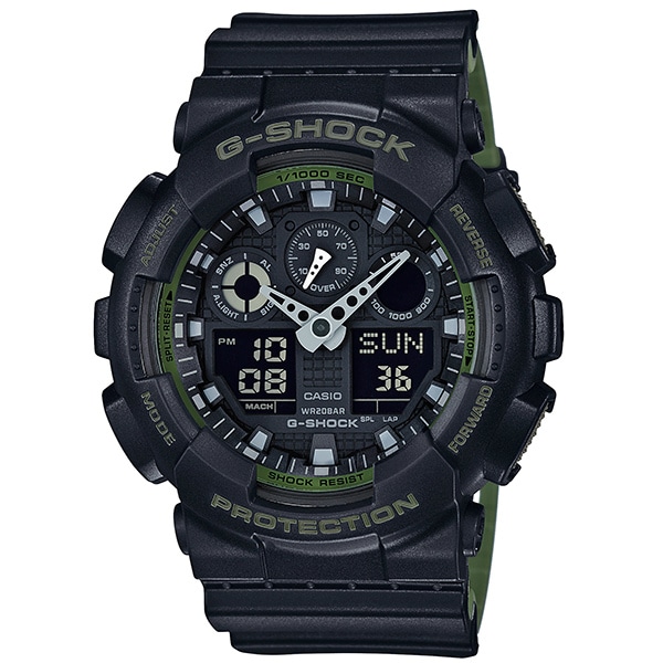 カシオGショック アナ・デジ腕時計CASIO G-SHOCK GA-100L-1AJF