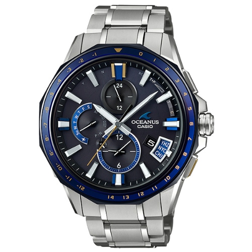 CASIO OCEANUSBluetooth搭載GPSハイブリッド電波ソーラー腕時計