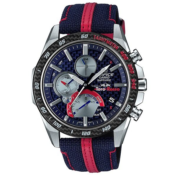 新品 ¥82500円 EQB-1000TR-2AJR エディフィス カシオ CASIO EDIFICE EQB-1000TR-2AJR Scuderia Toro Rosso Limited