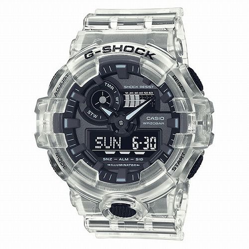カシオGショック GA-700SKE-7AJF メンズ スケルトンシリーズ 限定品