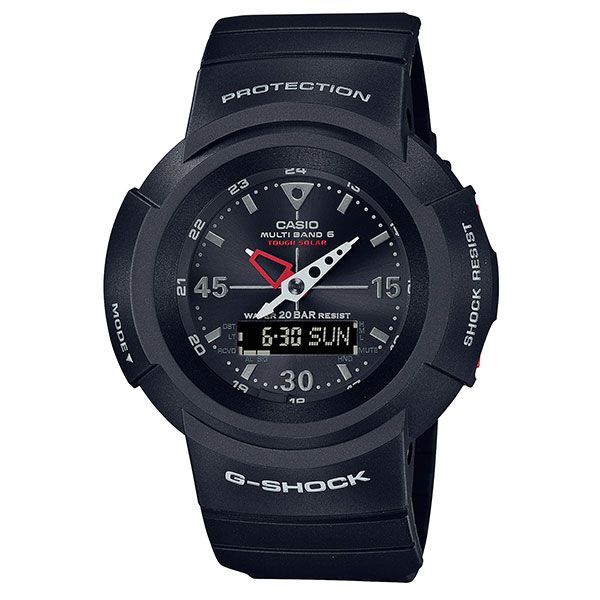 【極美品】カシオ G-SHOCK 腕時計 AWG-M520-1AJF 箱付き G-SHOCK 極美品｜カシオ AWG-M520-1AJF タフソーラー電波腕時計