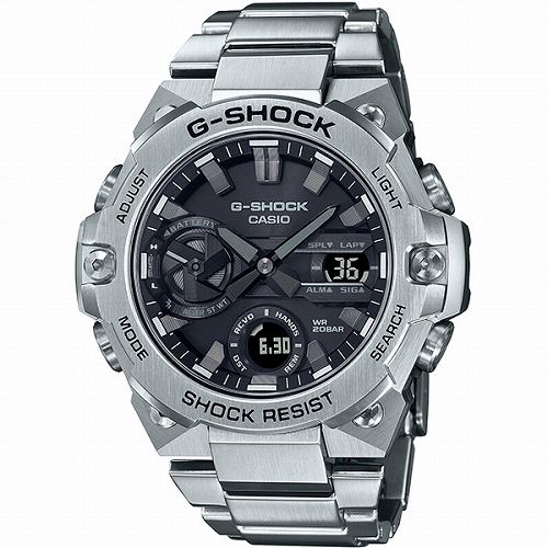 CASIO G-SHOCK G-STEEL GST-B400D-1AJF 薄型モデル