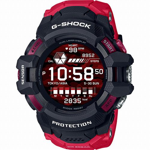 G-SHOCK G-SQUAD GBD-H1000-1A4JR メンズ腕時計