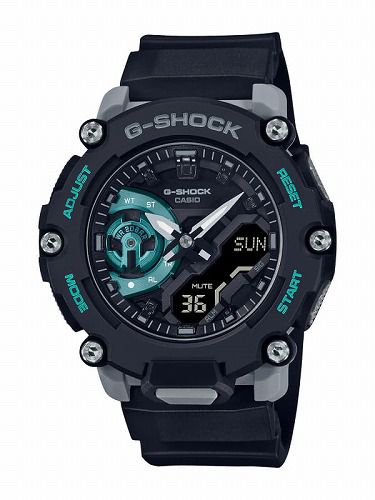 CASIO G-SHOCK アナ・デジ腕時計 GA-2200M-1AJF カーボンコアガード構造