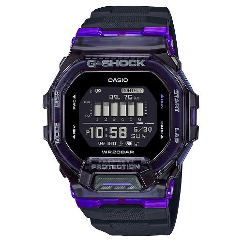 CASIO G-SHOCK G-SQUAD GBD-200SM-1A6JF スマートフォンリンク